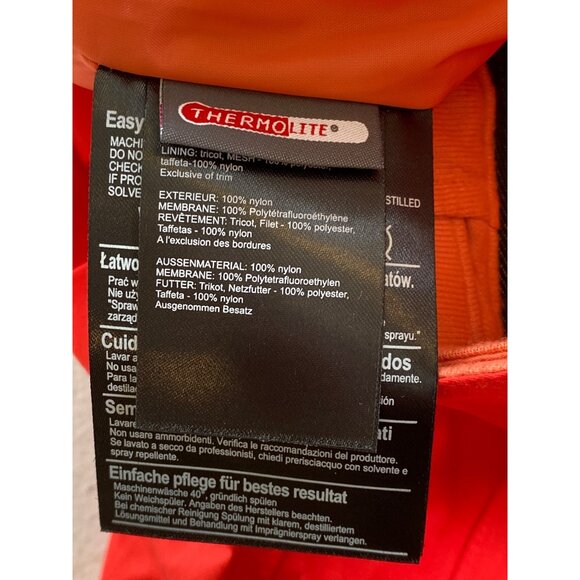 NWOT Burton GORE-TEX Vinh Long Snowboard/Ski Pants Men's S Orange Retro 34x33 - Picture 6 of 12